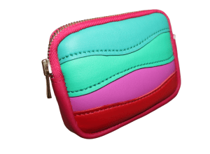 Portemonnaie créateur multicolore
