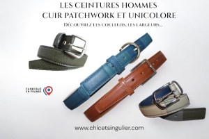 Ceinture cuir homme Chic & Singulier