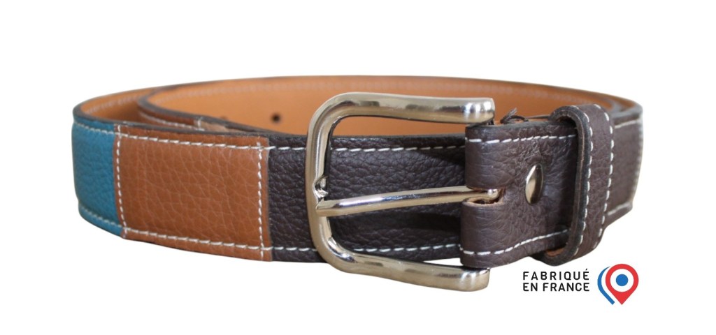 Ceinture créateur multicolore