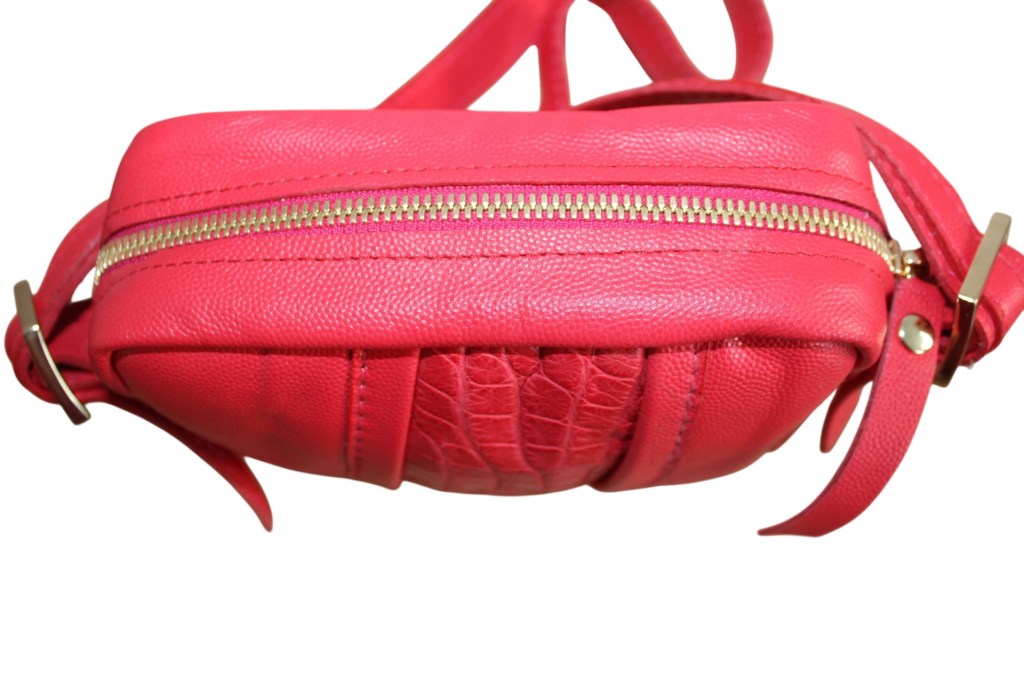 Fermeture à glissière petit sac cuir créateur