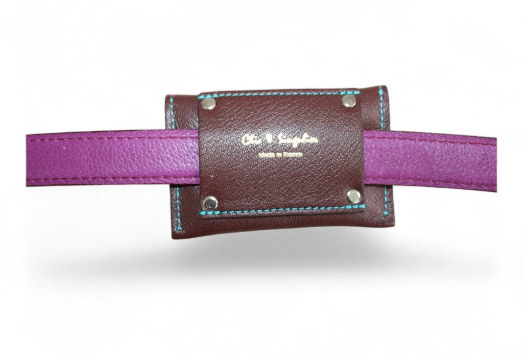 Porte cartes ceintures en cuir pleine fleur fabrication artisanale